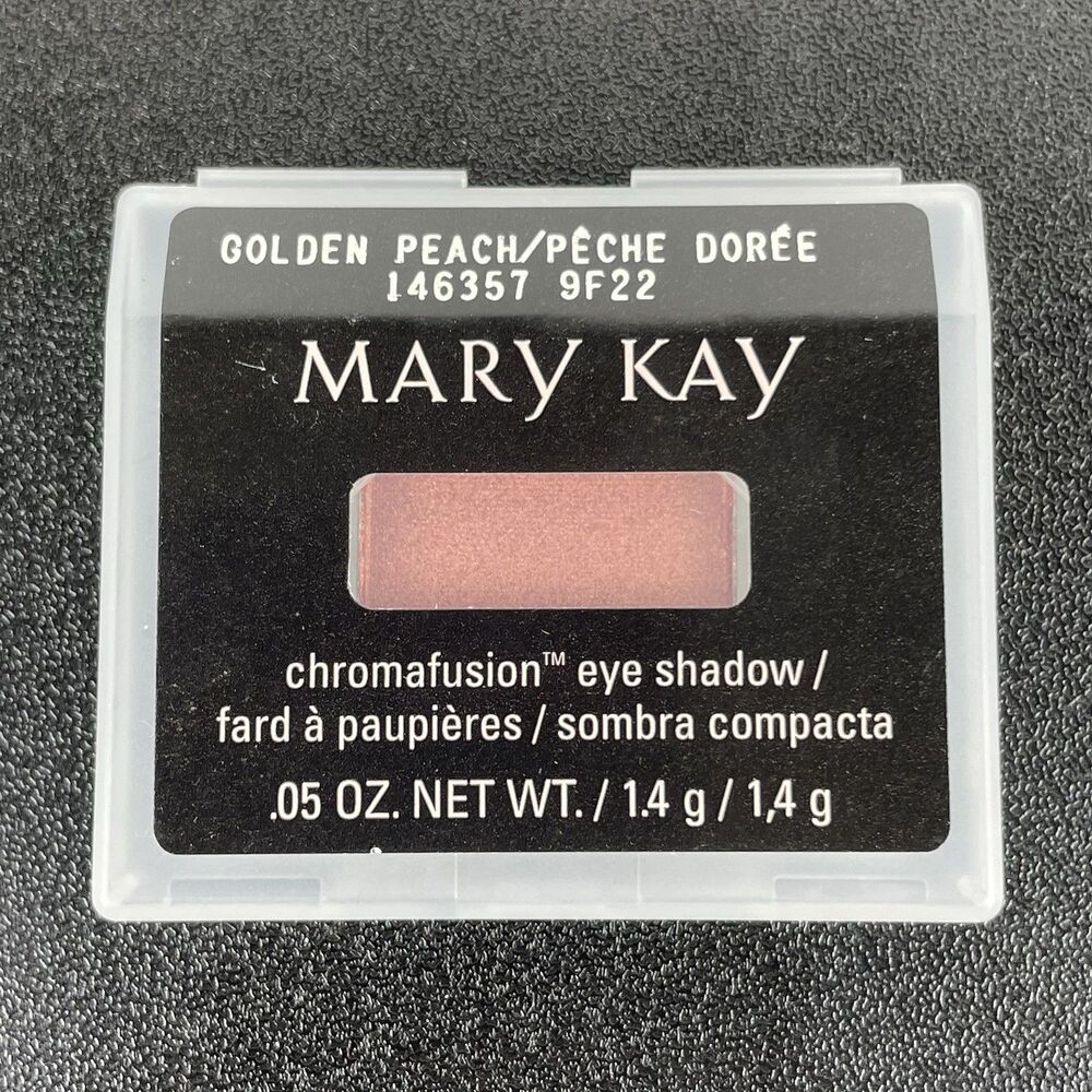 Mary Kay Chromafusion Eye Shadow Golden Peach 146357 9F22 .05 oz Brand New